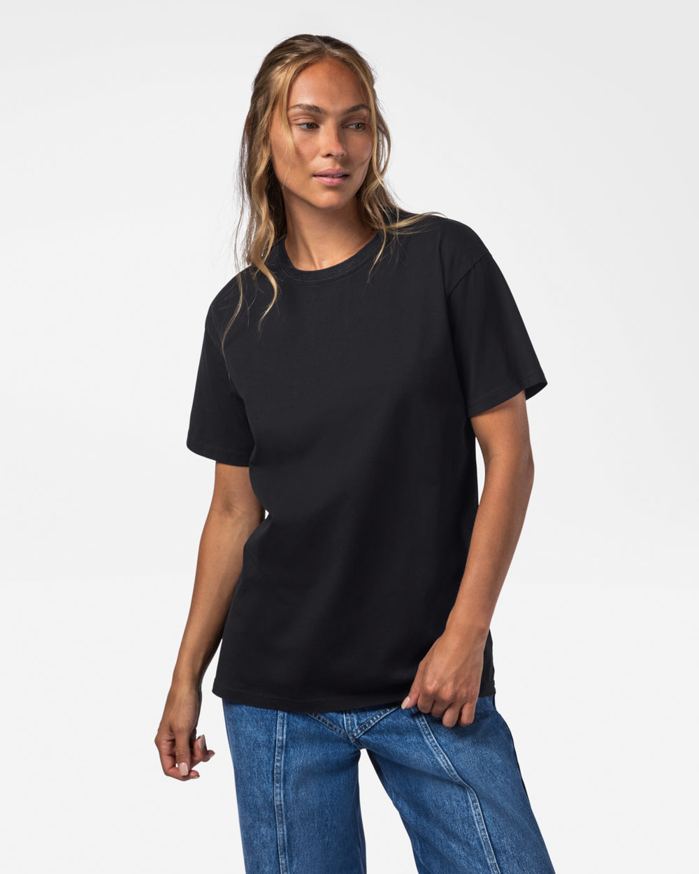 Jackson Premium Tee Black Tees The Sauce Basics