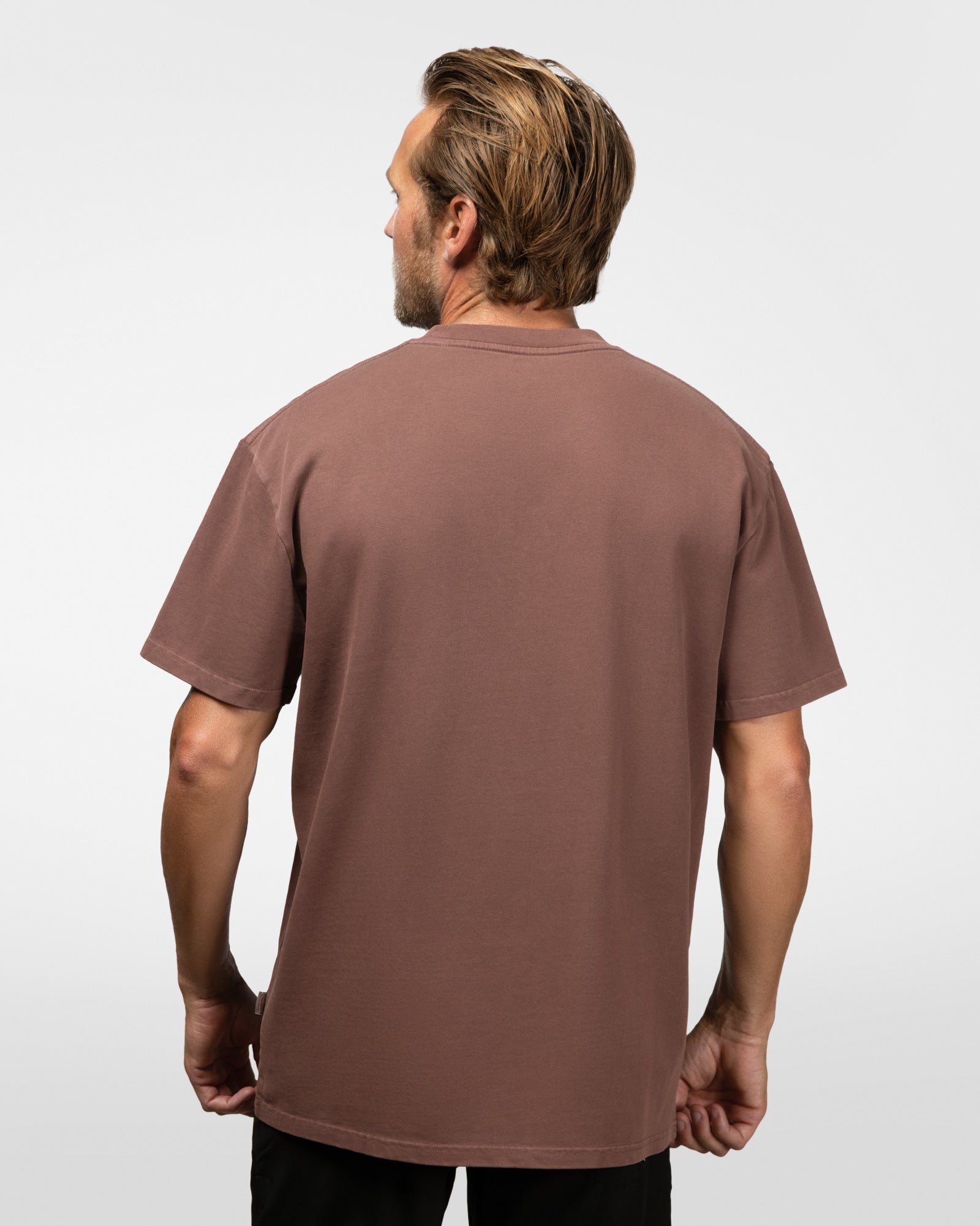 Austin Oversized Tee Espresso Tees The Sauce Basics