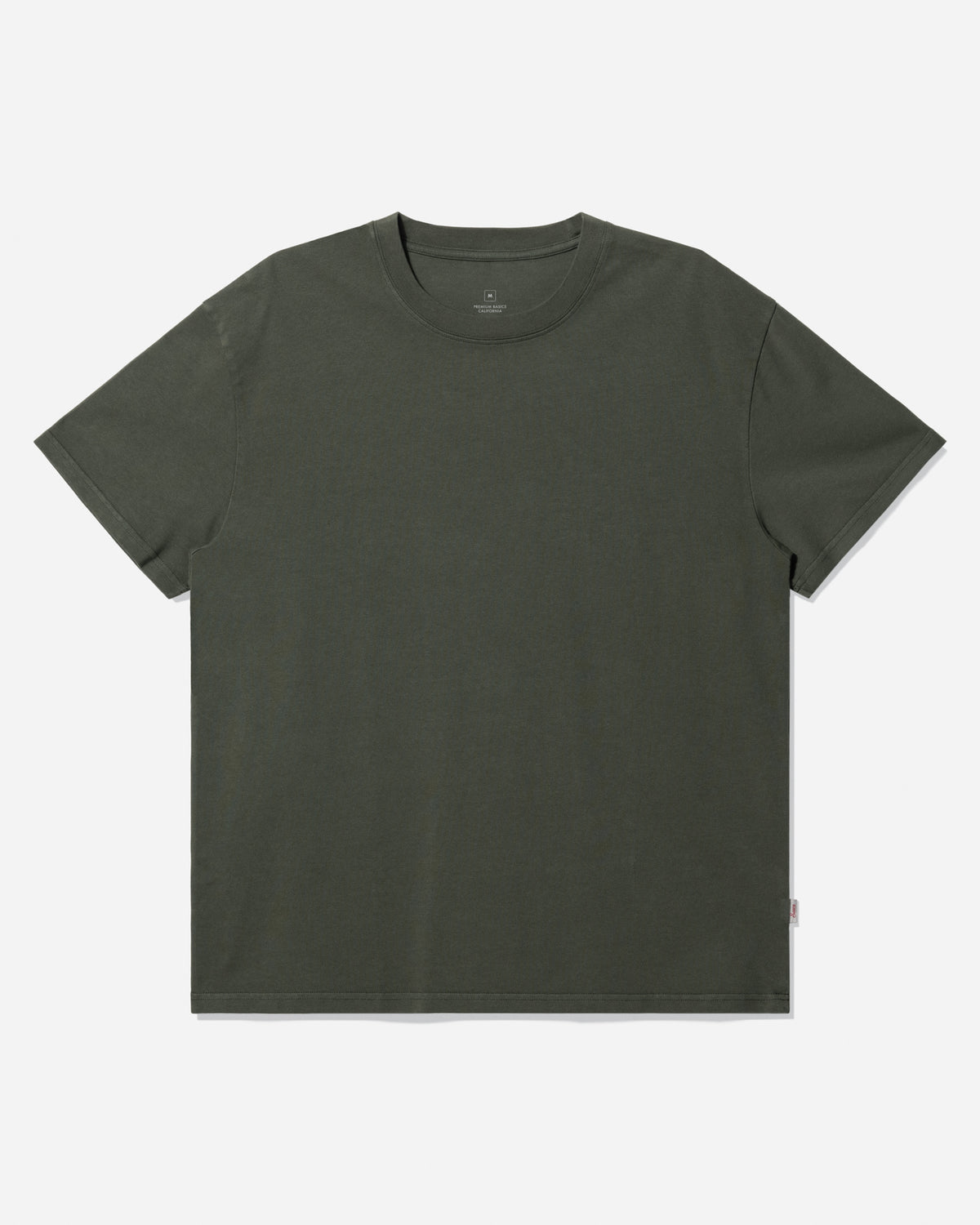 Austin Relaxed Unisex Tee Army Green