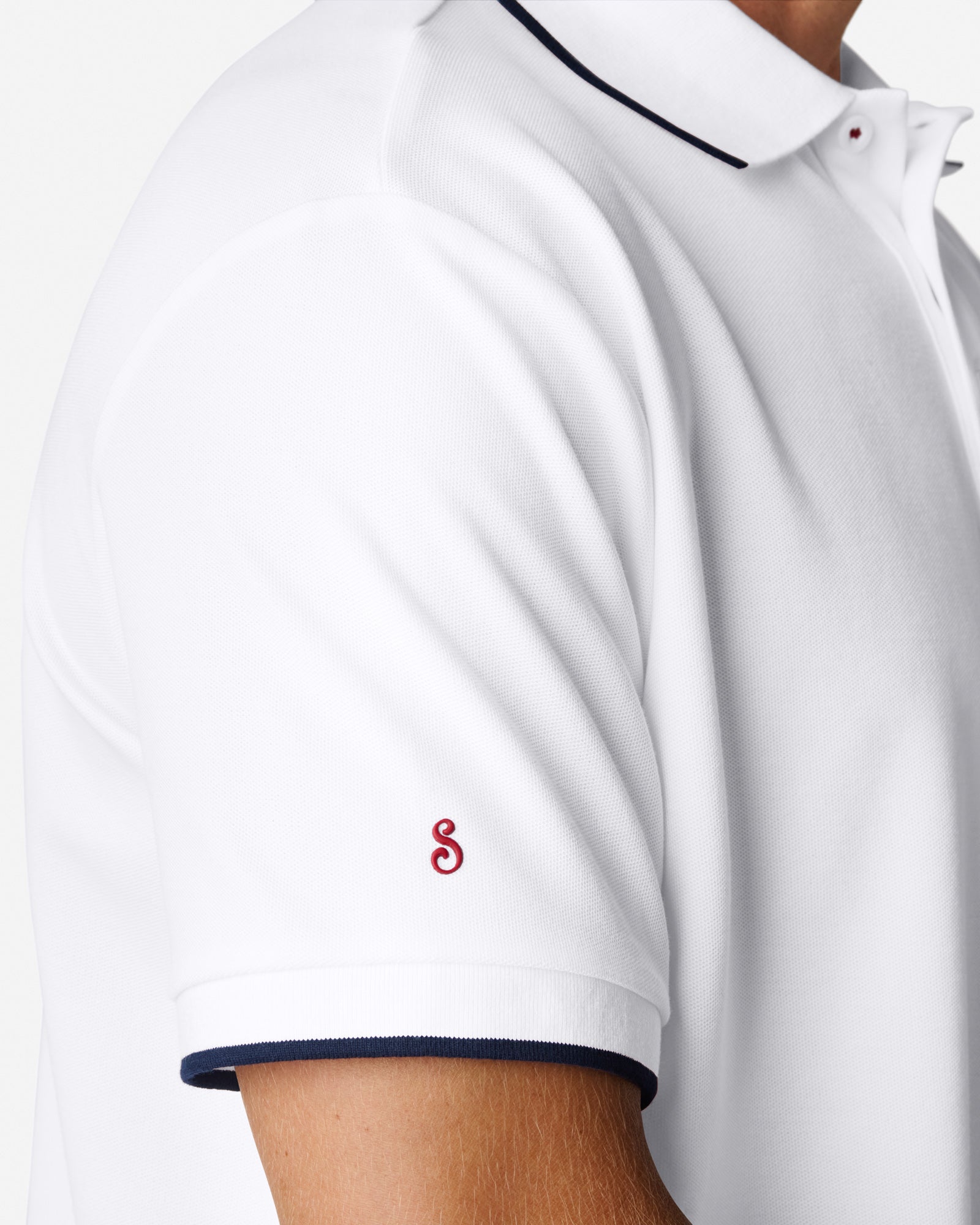 Heritage Classic Polo White Polos The Sauce Basics