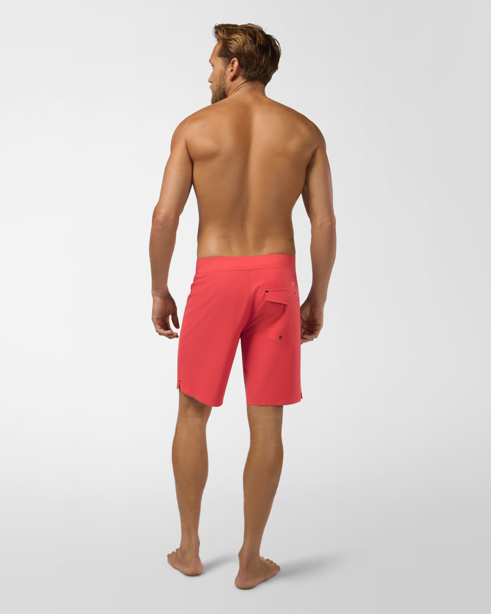 Shore Premium Surf Trunk Red Trunks The Sauce Basics