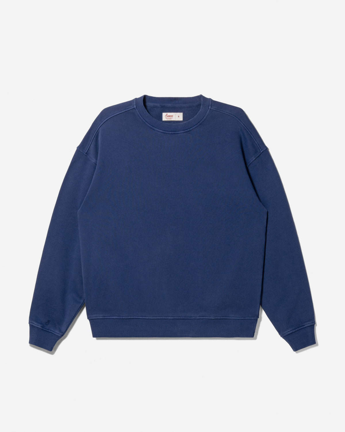Chilli Unisex Crew Sweater Washed Blue