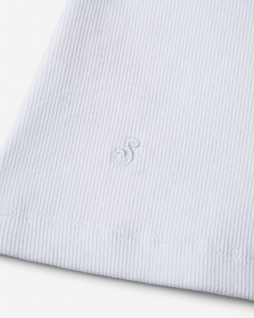 Holly Rib Contour Tank White Tanks The Sauce Basics