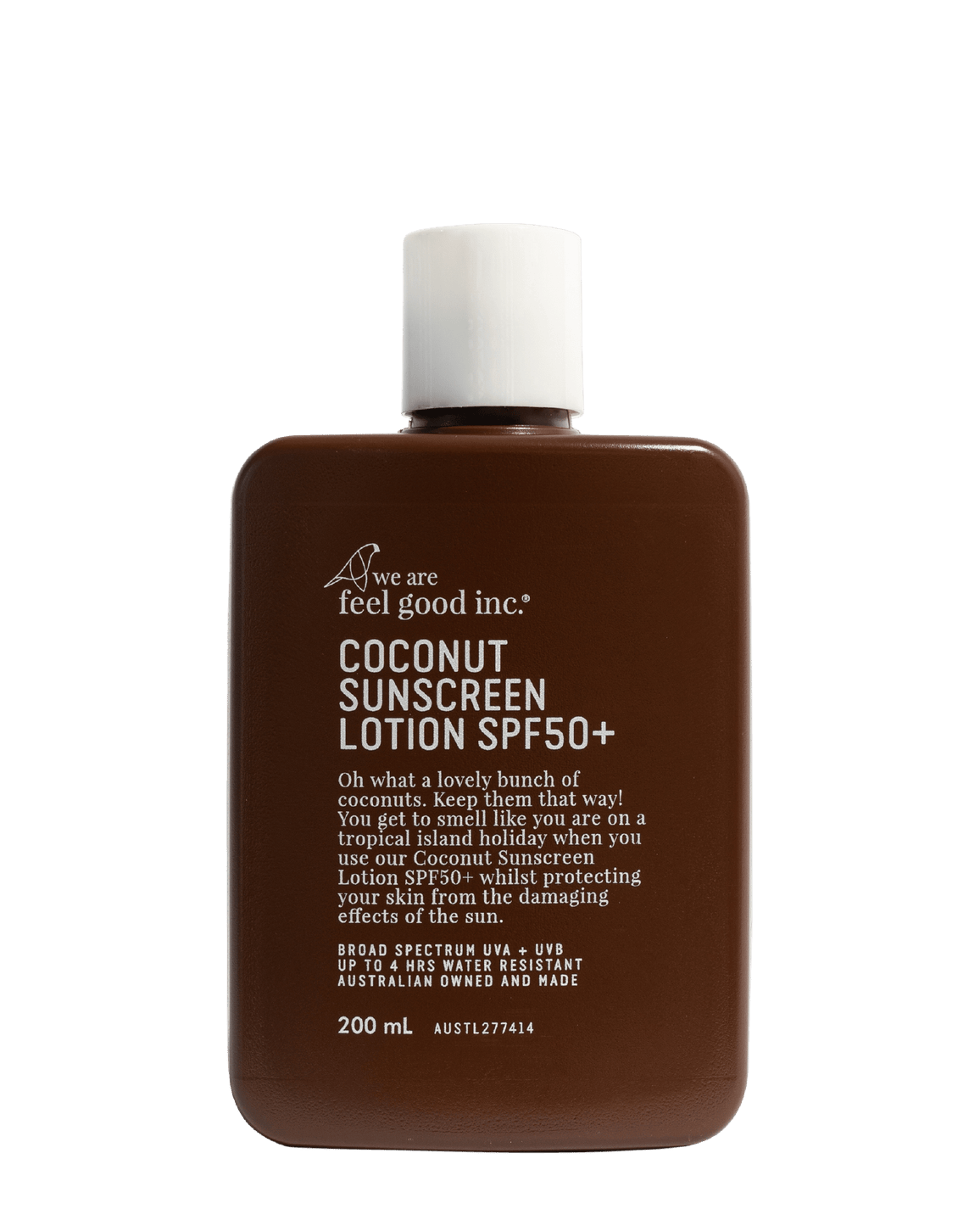 Feel Good Inc - Coconut Sunscreen Lotion SPF50+ 200ml