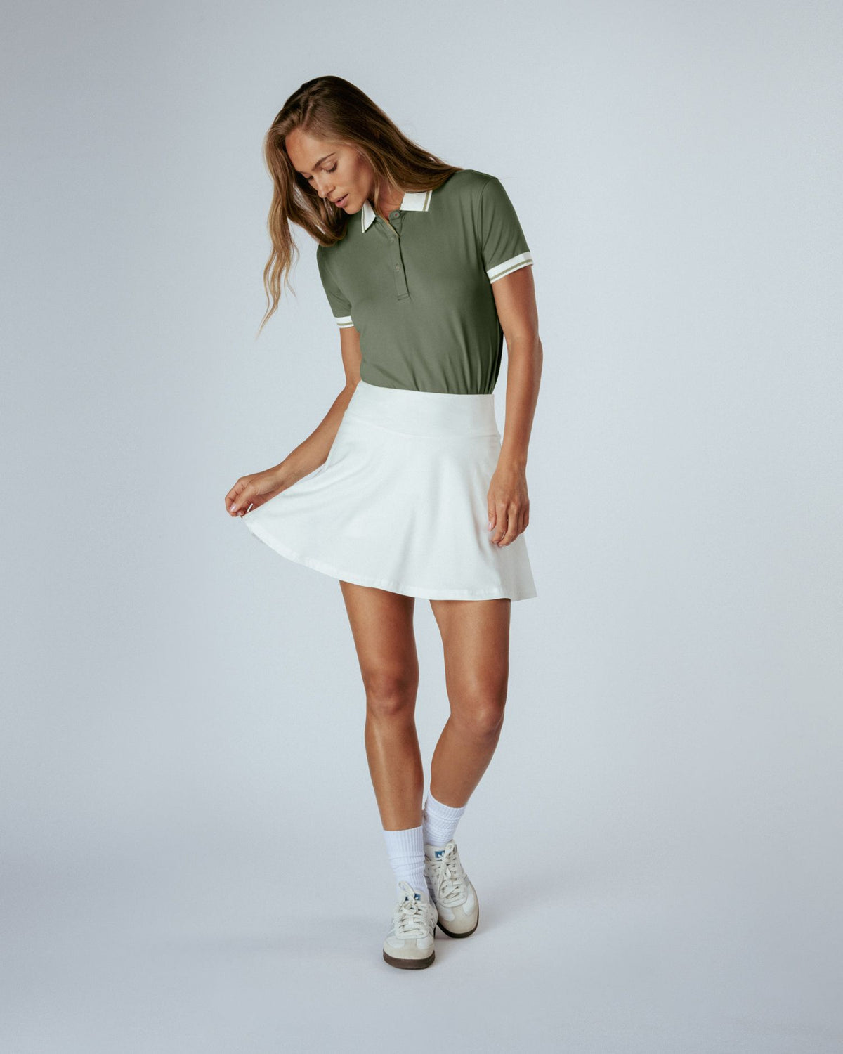 Torrey Performance Skort Off White